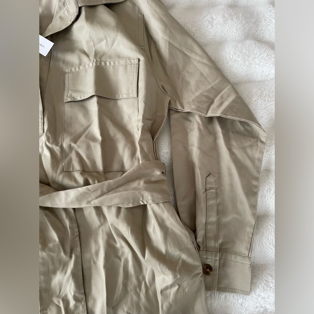 Banana Republic Twill Utility Mini Shirtdress - Picture 7 of 7